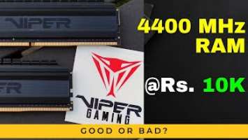 Patriot Viper Blackout Series 4400 MHz RAM Review