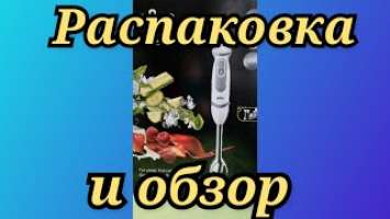 Блендер Braun MQ5245WH/Распаковка и обзор/Blender Braun MQ5245WH/Unboxing and Review/ СТИХиЯ.