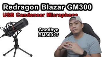 UNBOX | REVIEW: Redragon Blazar GM300 - Condenser Microphone