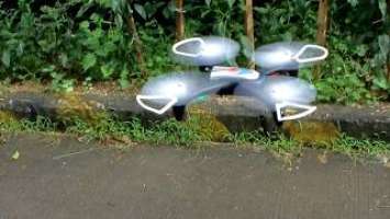 Syma X15 Training Qudcopter Drone Total flying time test with full battery