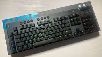 Logitech G915 Lightspeed Wireless RGB Gaming Keyboard Unboxing | ASMR