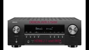 Denon  AVR-S760H 7.2 Receiver Unboxing and Setup