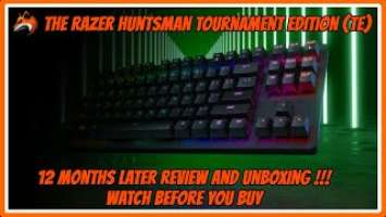 Razer Huntsman Tournament Edition gaming keyboard 12 month later