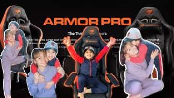 Jaydee’s First Gaming Chair | Cougar Armor PRO Black | Unboxing Gaming Chair