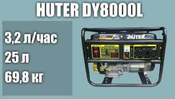 Бензиновый генератор Huter DY8000L