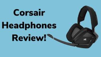 Corsair void elite surround headphones REVIEW!!