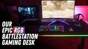 Thermaltake Gaming Level 20 RGB Battlestation Gaming Desk   [Product First Look]