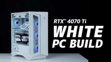 All You Need To Know | GeForce RTX™ 4070 Ti GAMING X TRIO WHITE PC Build | MSI