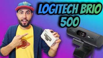 Unboxing My New Camera Logitech Brio 500