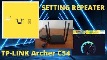 memperluas jangkauan wifi dengan tplink archer c54