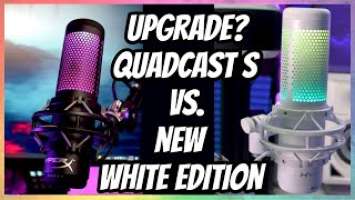 GORGEOUS!!! HyperX Quadcast S WHITE