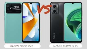 Xiaomi Poco C40 Vs Xiaomi Redmi 10 5G