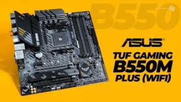 MATX B550 With WiFi - ASUS TUF Gaming B550M Plus Wi-Fi