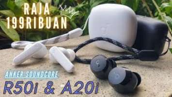 PILIH mana? ANKER Soundcore R50i & A20i TWS FULL Review Indonesia | Vs EGGEL Energy Buds 2 mini