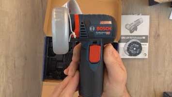 Unboxing Bosch Cordless Mini Angle Grinder GWS 12V 76 - BobTheToolMan