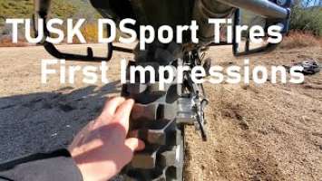 Tusk DSport Tires -- A New Dual Sport Benchmark?