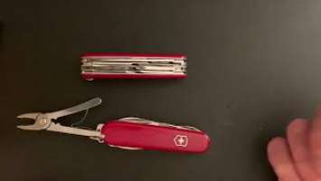 Victorinox SAK: Deluxe Tinker vs Explorer