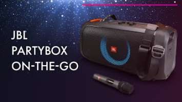 JBL PartyBox On The Go - Обзор  МОЩНАЯ колонка ДЛЯ ВЕЧЕРИНОК  КАРАОКЕ колонка С МИКРОФОНОМ