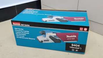 Unboxing Makita 9404 - Belt Sander  100x610mm, 1010Watt, Made in Japan