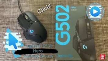 Logitech G502 Hero Gaming Mouse l Unboxing l Review