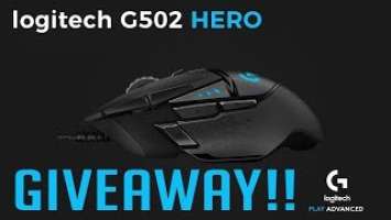 GIVEAWAY - LOGITECH G502 HERO - WORLDWIDE!!