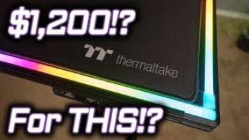 Thermaltake Level 20 RGB Battlestation Gaming Desk Review