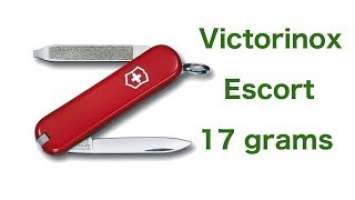 EDC - Victorinox Escort POCKET knife review