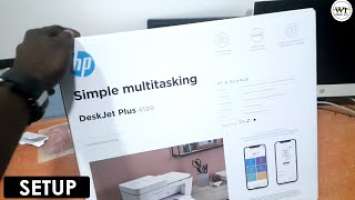 SETUP OF HP DESKJET PLUS 4120 ALL-IN-ONE PRINTER