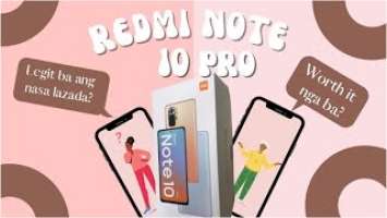 UNBOXING XIAOMI REdmi NOTE 10 pro