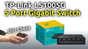 TP-LINK LS1005G Switch - 5 Port Gigabit on a Budget - Unboxing & Review