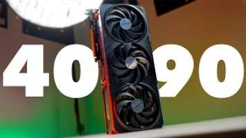 فتح صندوق كرت نفيديا 4090 قيقابايت | Unboxing GeForce RTX 4090 GAMING OC 24G