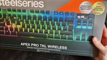 SteelSeries Apex Pro TKL Wireless (2023) Edition - Unboxing