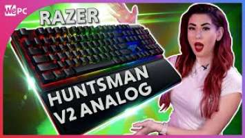 Razer Huntsman V2 Analog Keyboard 2021 Unboxing | First Look!