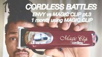 #HERMCLIPSVLOG 6  - QUESTION : Andis Envy vs Wahl Magic clip? PT.3 1 month using Cordless Magic Clip