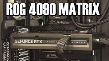 Asus ROG RTX 4090 Matrix Full Review