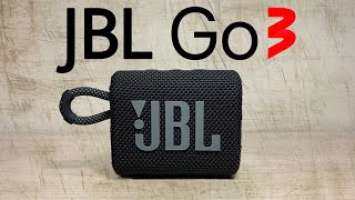 Обзор портативной колонки JBL GO 3/JBL GO 3 portable speaker review