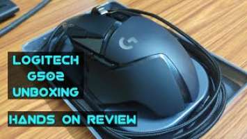 Logitech G502 hero UNBOXING & Hands On Review