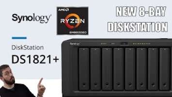 Synology DS1821+ 8 Bay NAS Revealed