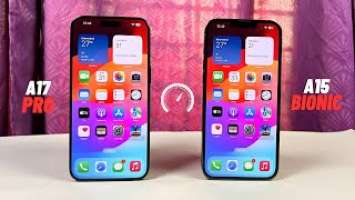 iPhone 15 Pro Max vs iPhone 13 Pro Max - Speed Test & Comparison!