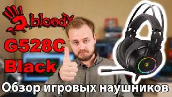 A4Tech Bloody G528C Black | Обзор игровых наушников