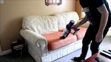 my dyson cyclone v10 animal, cordless vacuum cleaner, sofa demo. (now my mums)