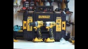 DEWALT Brushless 12v DCD701 DCF801 3AH twinpack DCK2110L2T