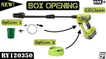 Ryobi ONE+ 18-Volt 320 PSI 0.8 GPM Cold Water Cordless Power Cleaner EZClean - RY120350 Box Opening!