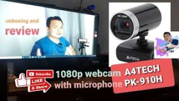 A4TECH PK-910H 1080p Full HD Webcam with Microphone