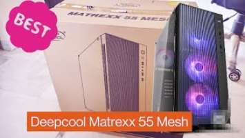 New CPU cabinet | Deepcool Matrexx 55 Mesh | Case Review | Planning to swap my pre-built