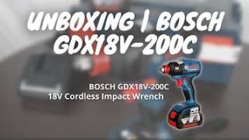 Unboxing | Bosch GDX18V-200C 18V Cordless Impact Wrench