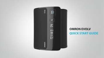 OMRON EVOLV Tubeless, Wireless, Upper Arm Blood Pressure Monitor - Quick Start Guide