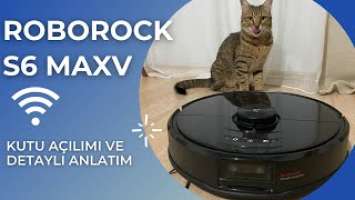 #robotsüpürge #roborock  ROBOROCK S6 MAXV ROBOT SÜPÜRGE KULLANIMI - DETAYLI ANLATIM -