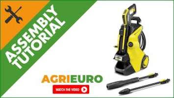 Karcher K5 Power Control Cold Water Pressure Washer 500 lt/h - 145 bar - Assembly tutorial