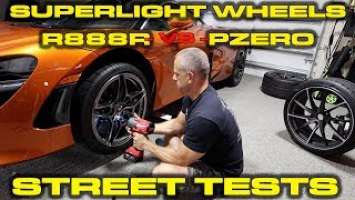 TIRE BATTLE * Super Lightweight Wheel & Toyo R888R vs Pirelli PZero 0-60 Milwaukee Onekey 2863-20